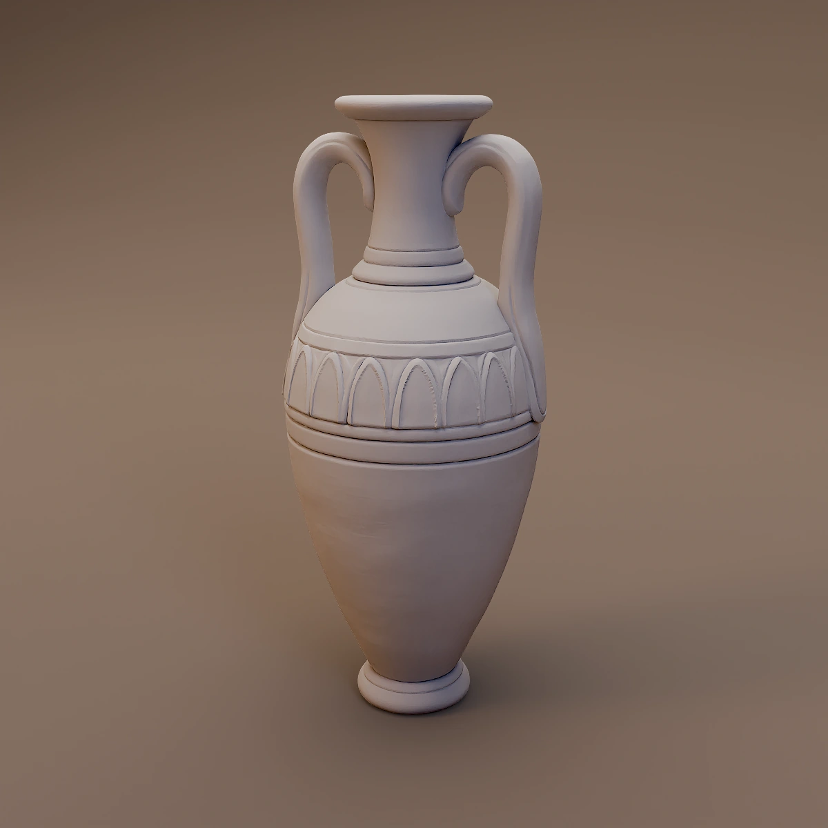 Slender Decorated Amphora