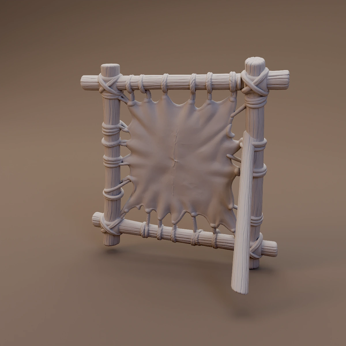 Stretched Hide Frame