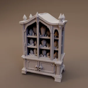 Glass Fronted Bottle Cabinet