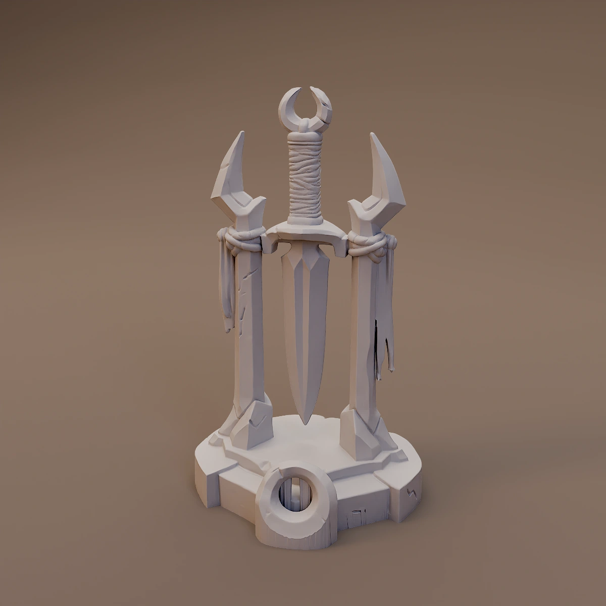 Slender Stone Ritual Marker