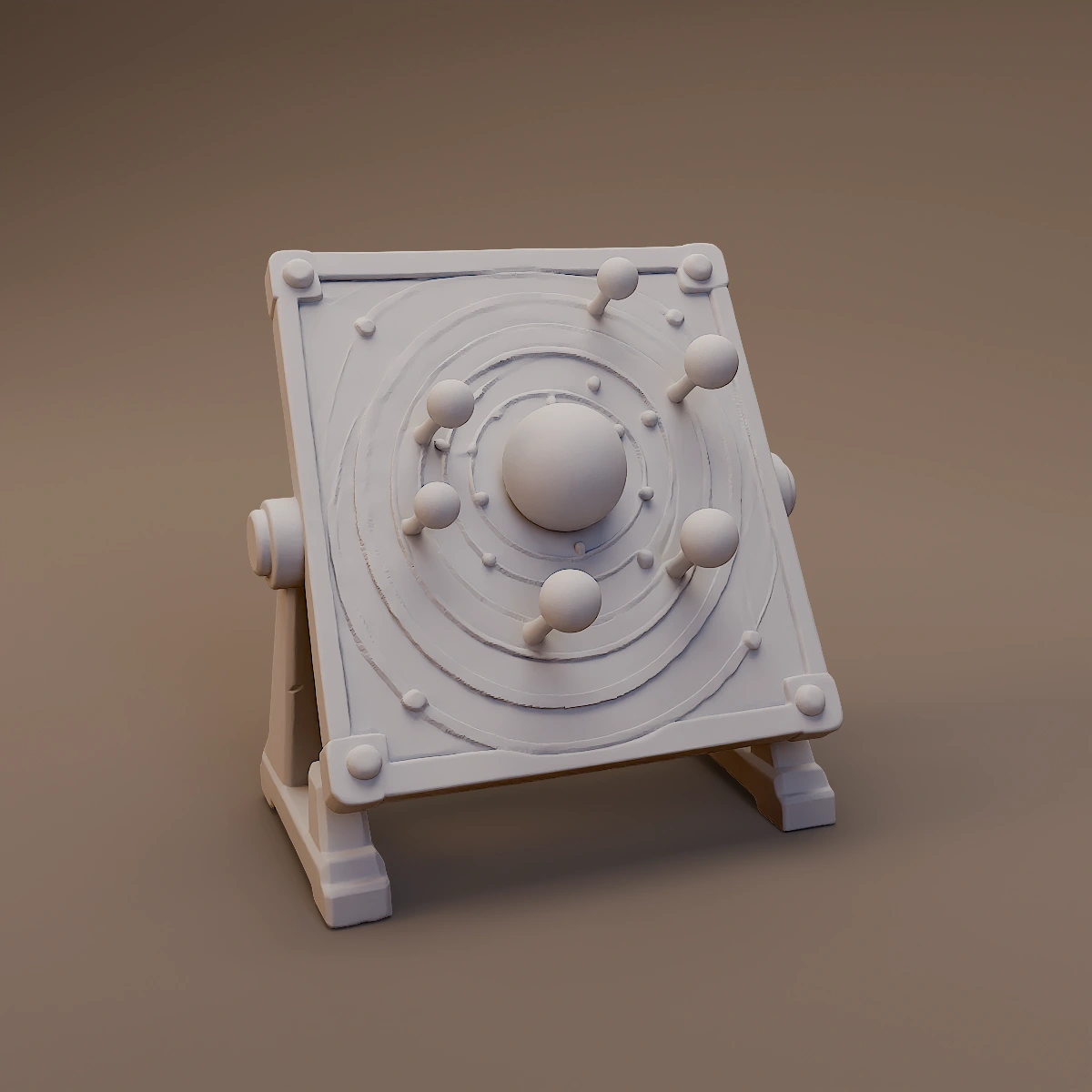 Slanted Planetary Chart