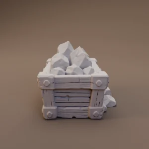 Ore Filled Reinforced Bin