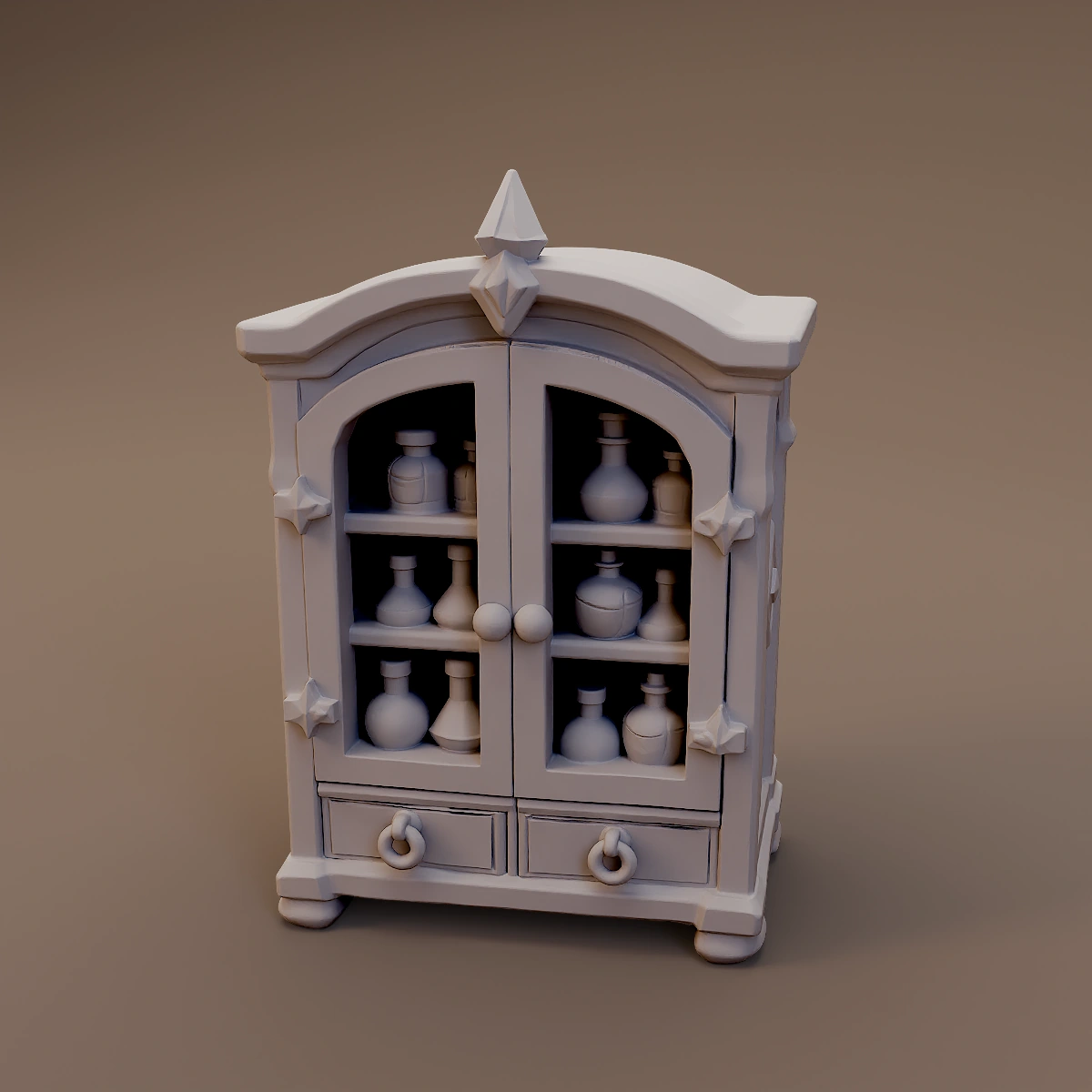 Bottle Display Cabinet