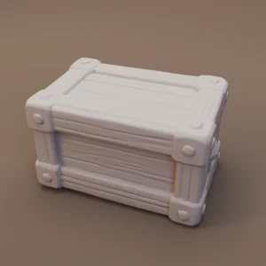 Plain Wooden Storage Chest