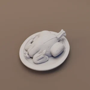 Roast Fowl Serving Platter