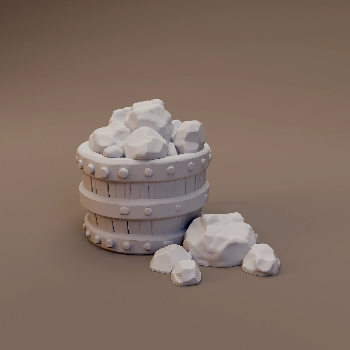 Ore Filled Bucket