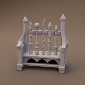Ceremonial Weapon Display Rack