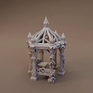Vine Covered Open Gazebo