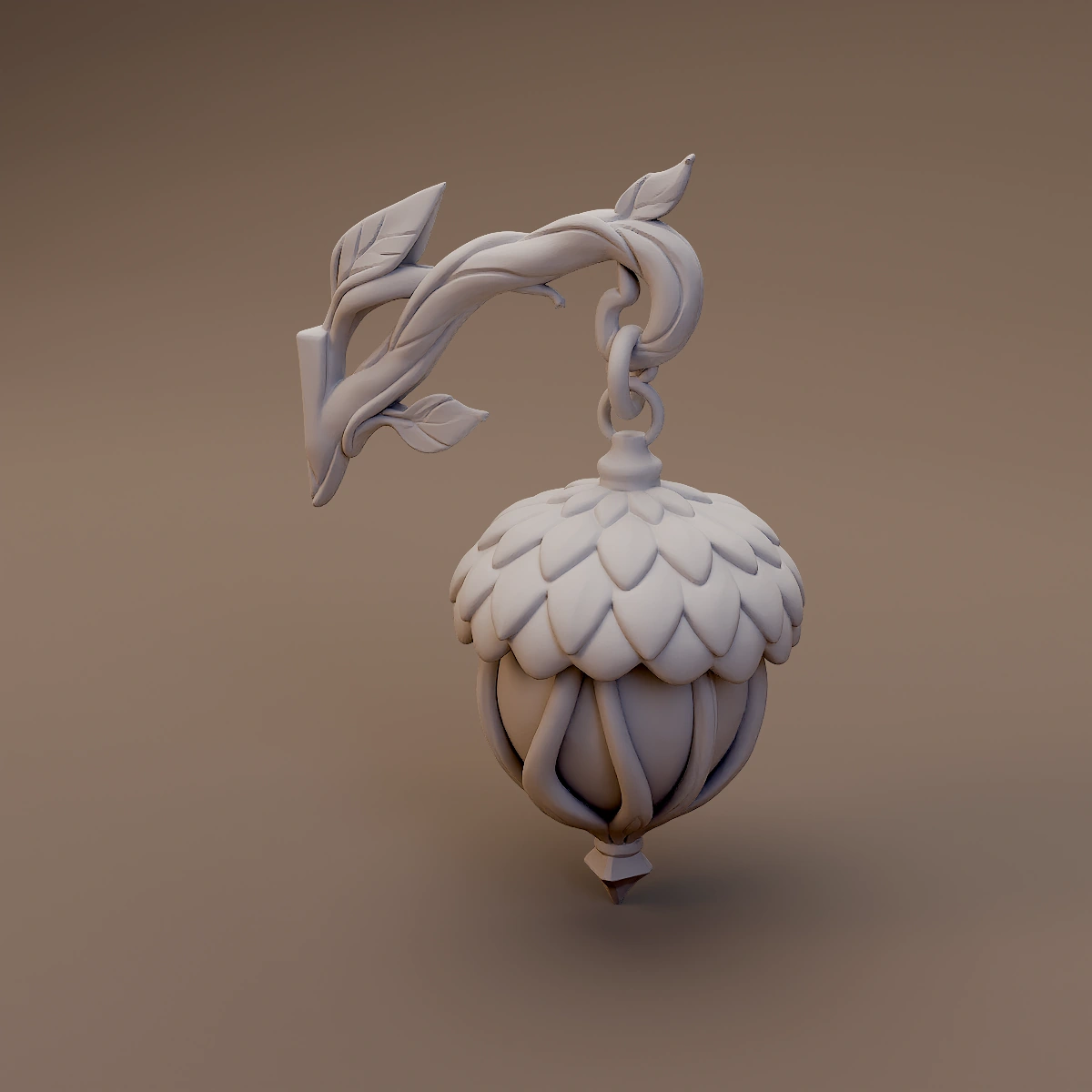 Leaf Hanging Lantern