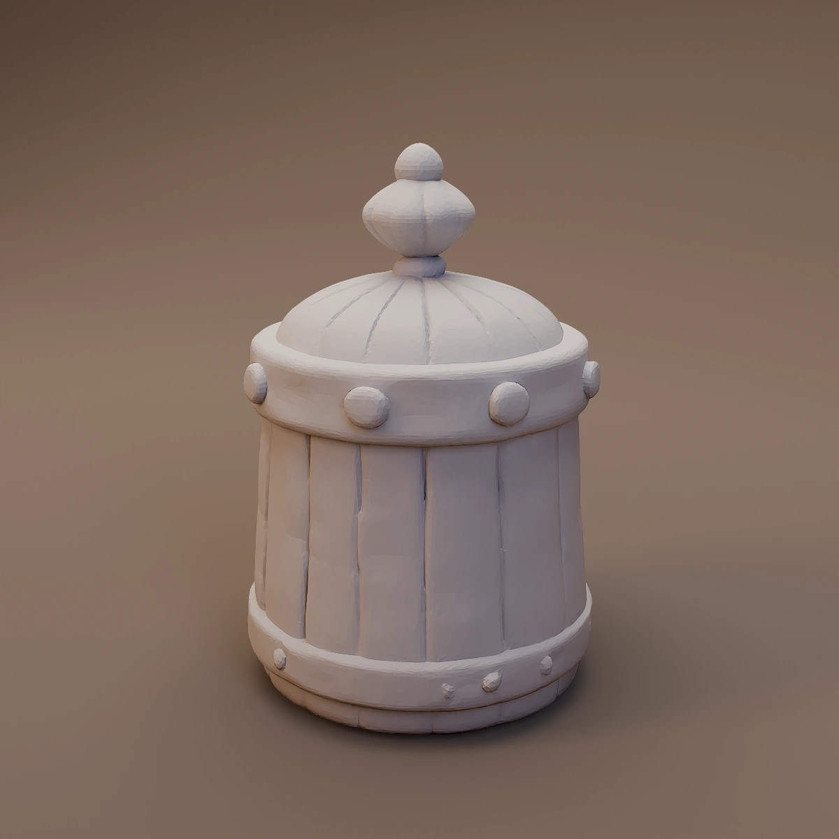 Lidded Storage Canister