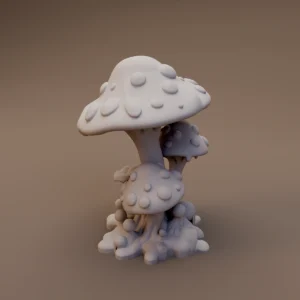 Spotted Fantasy Mushroom