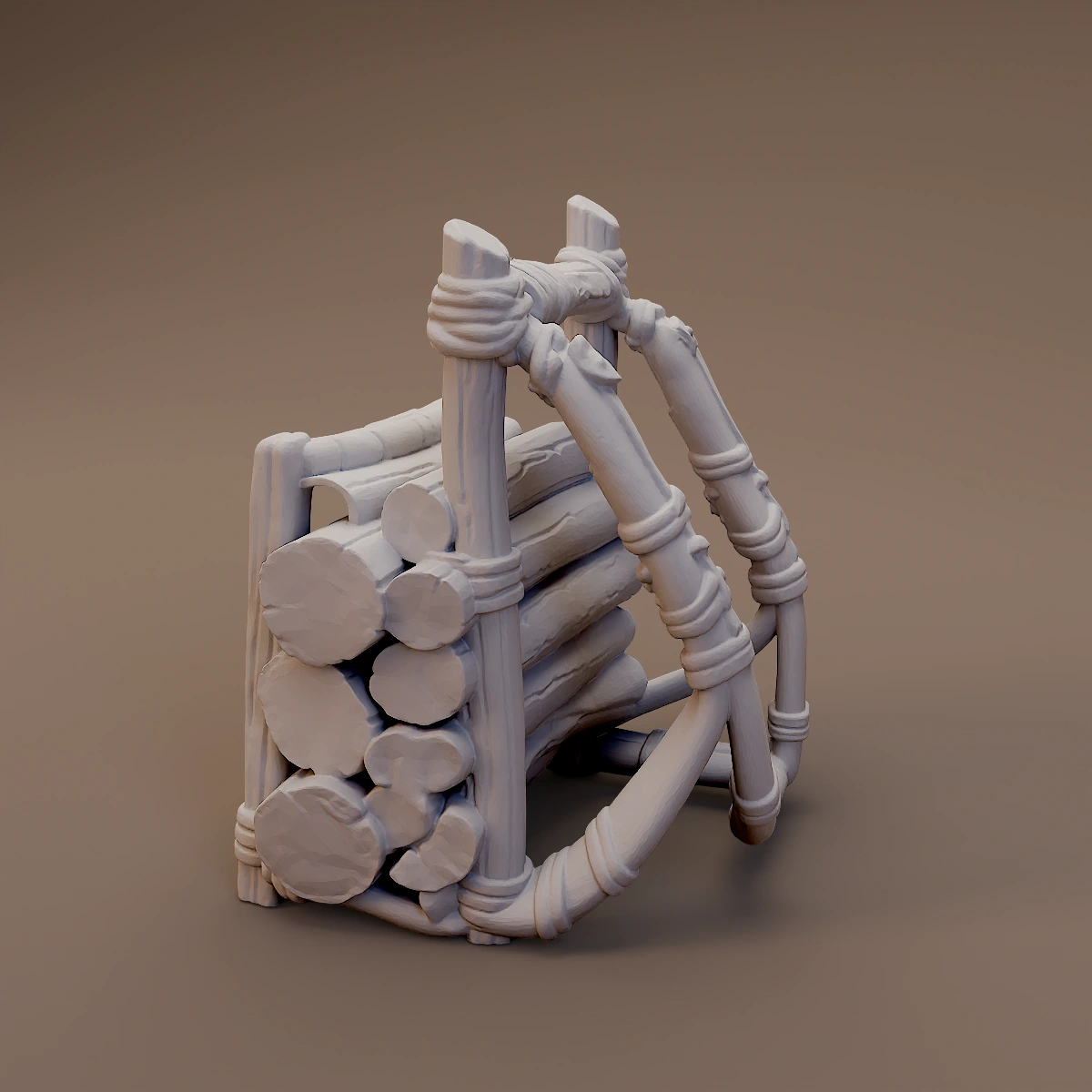 Wooden Expedition Pack Frame
