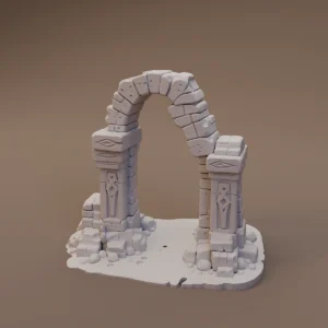 Carved Stone Archway