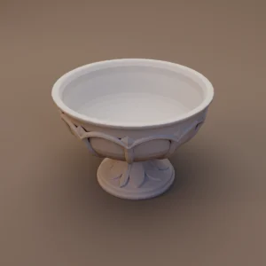 Ornate Footed Serving Bowl