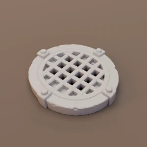 Round Grid Drain Cover