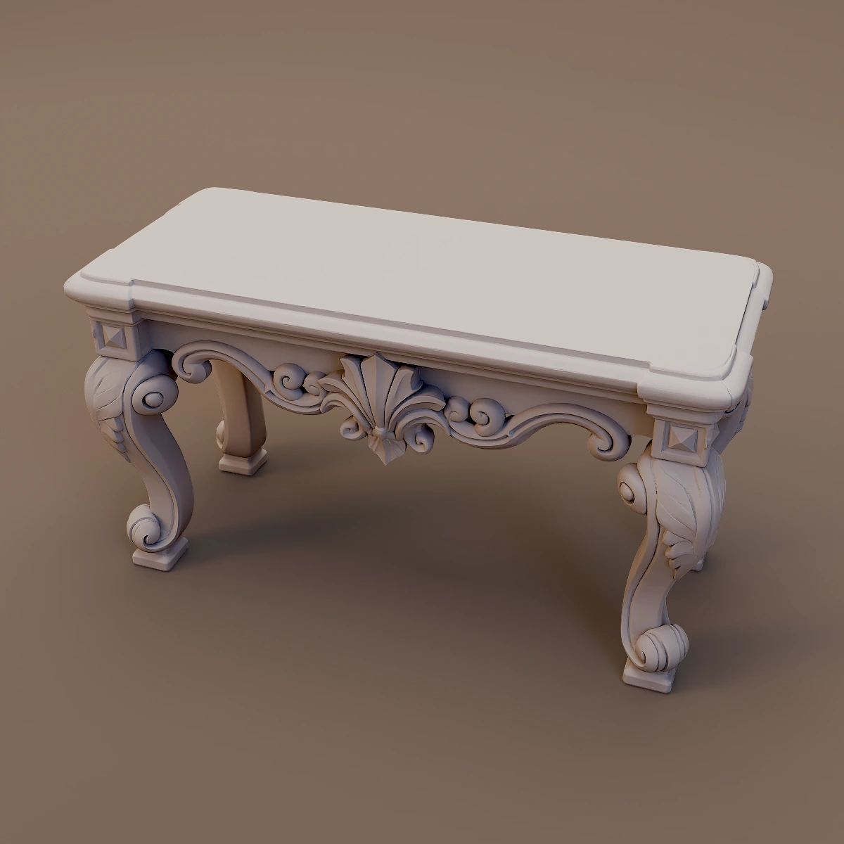 Carved Console Table