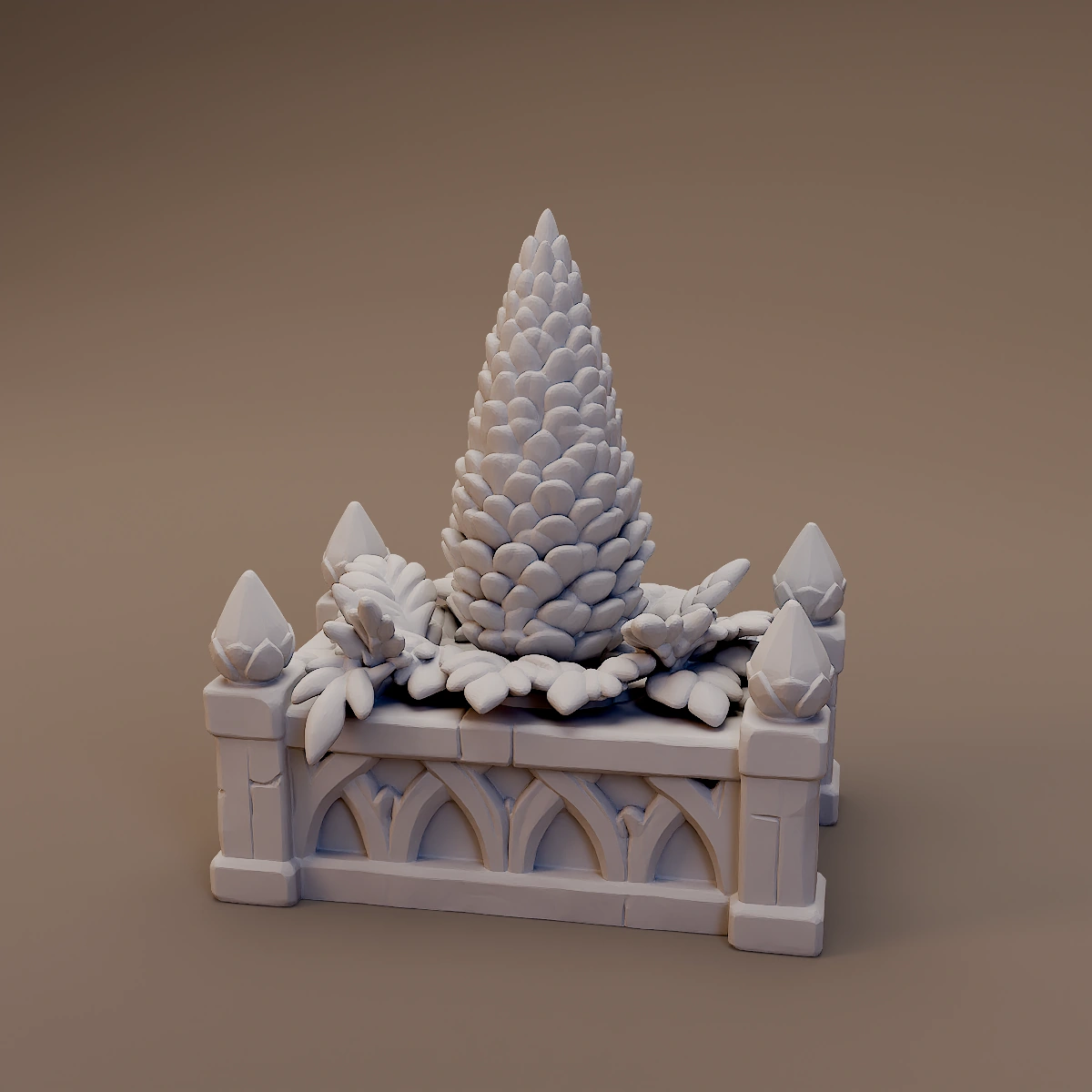 Topiary in Ornate Planter