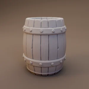 Plain Iron Banded Barrel