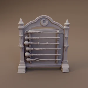 Horizontal Sword Display Rack