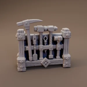 Dwarven Smithing Tool Rack