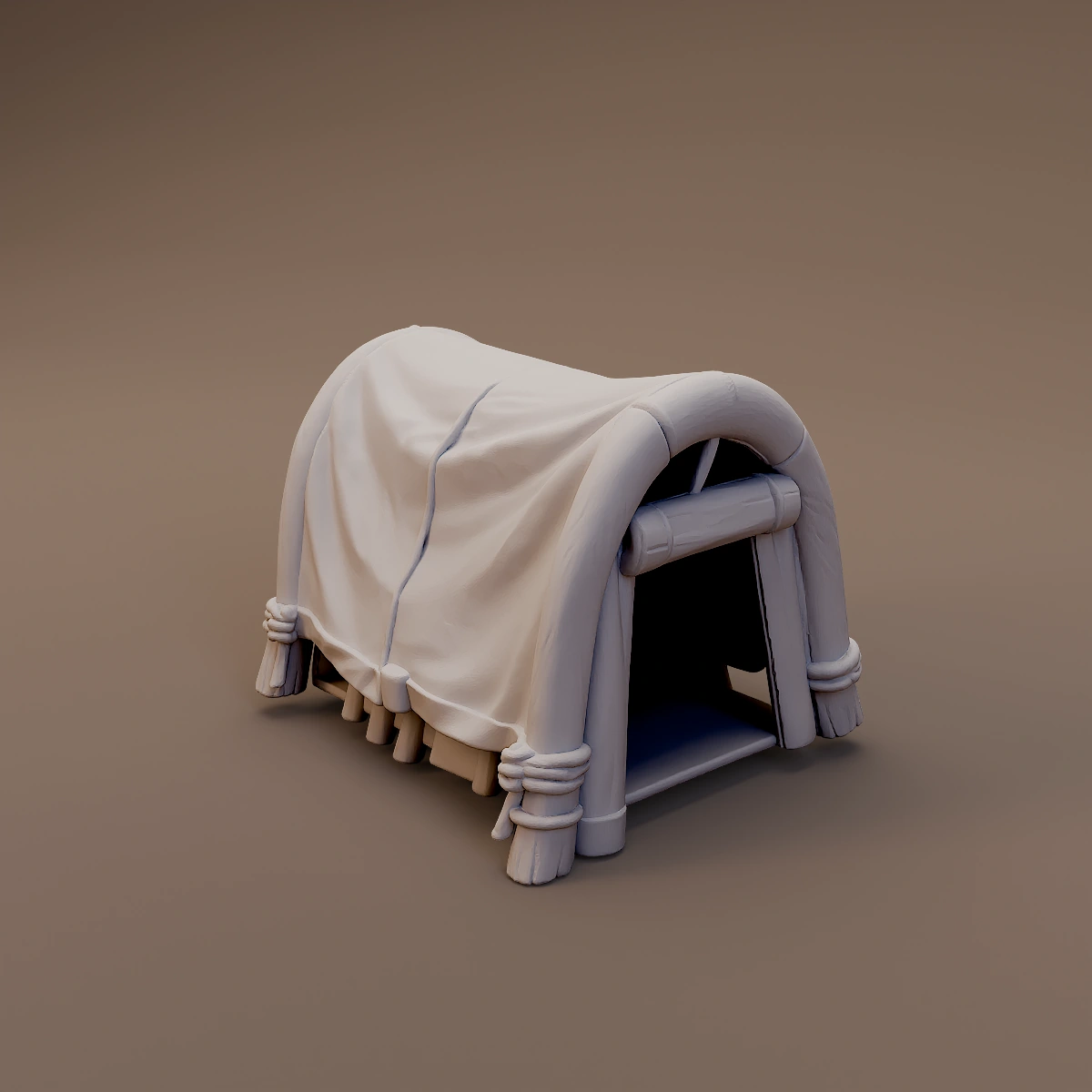 Arched Canvas Shelter