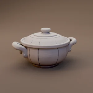 Lidded Dining Pot