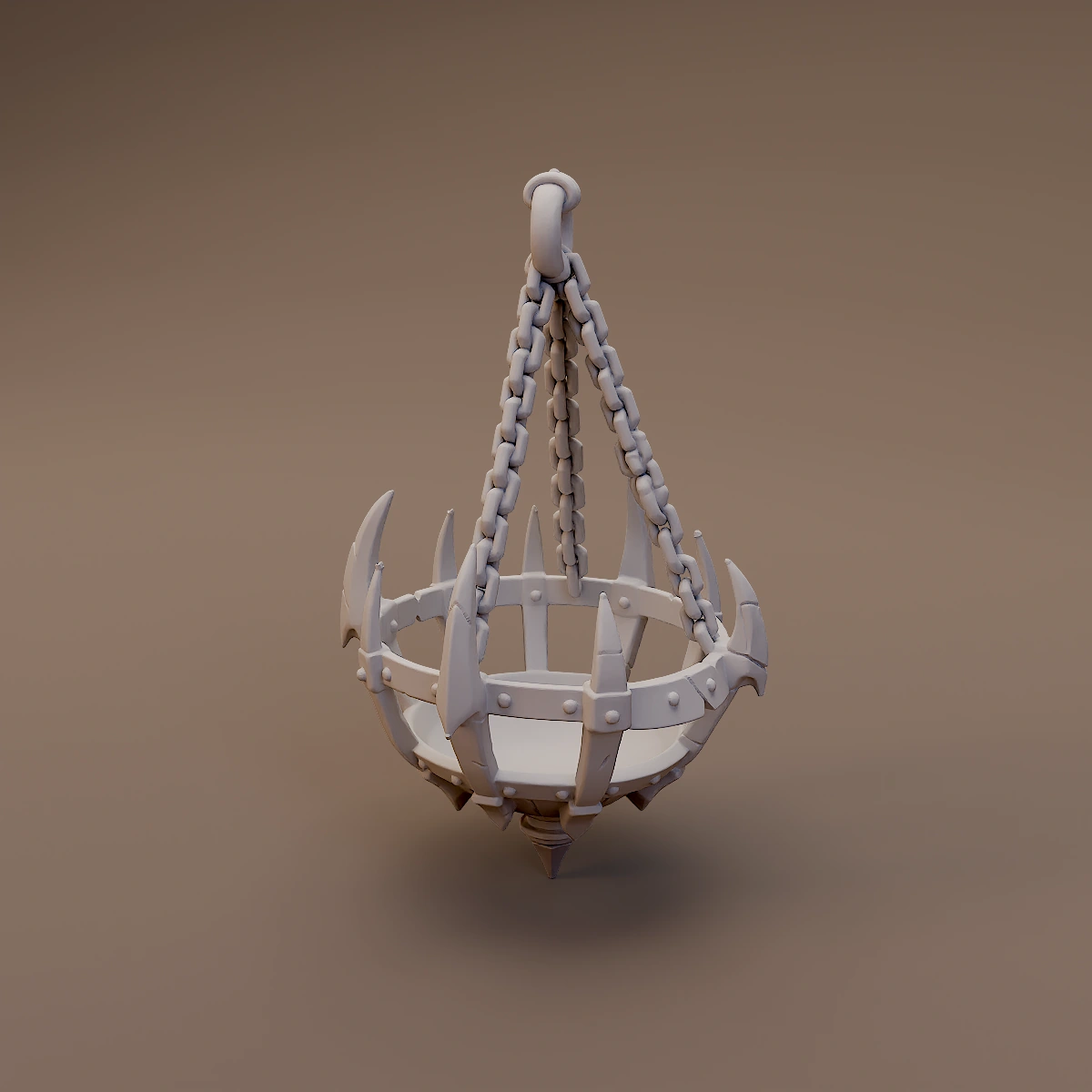 Hanging Iron Brazier