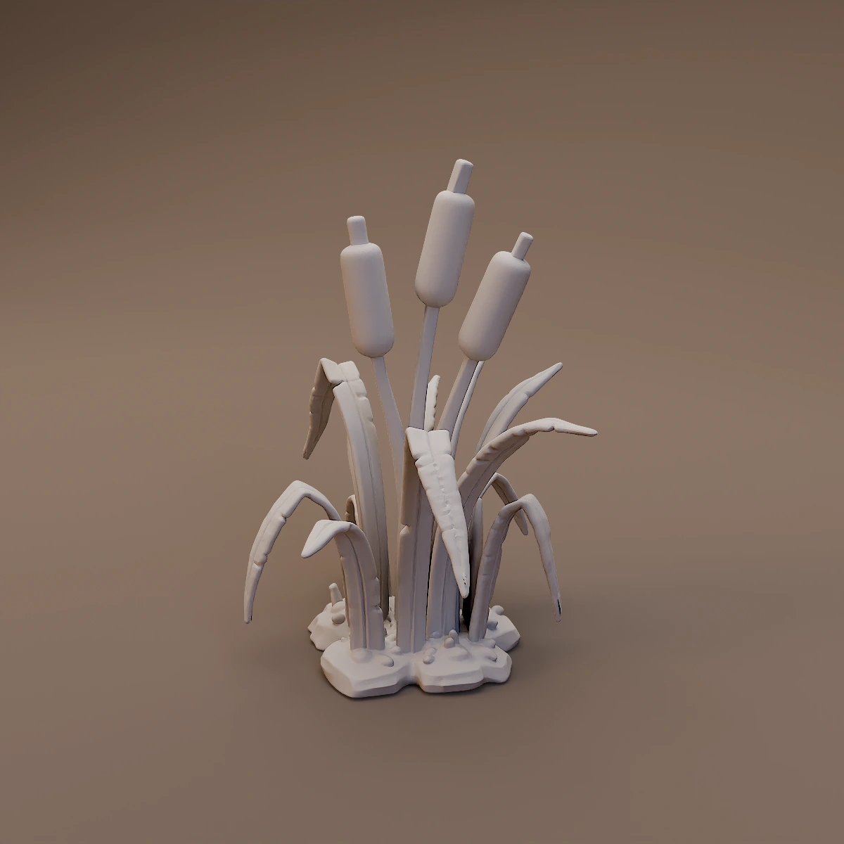 Swamp Cattail Clump