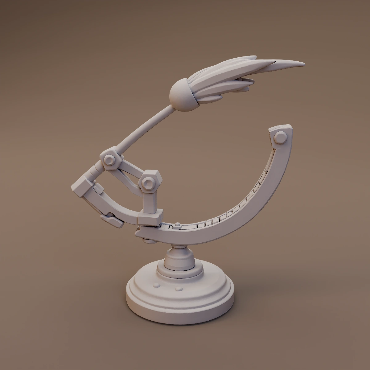 Curved Astronomical Instrument