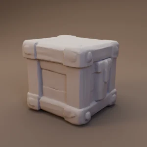 Small Wooden Storage Crate