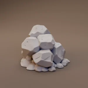 Rounded Boulder Pile