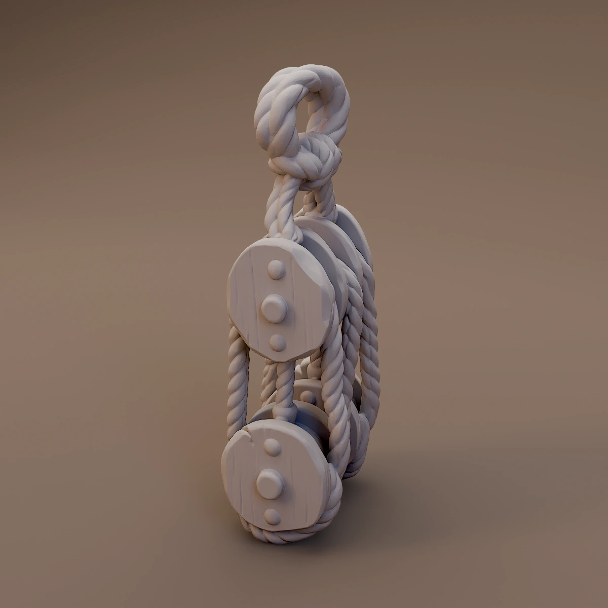 Double Block Rope Pulley