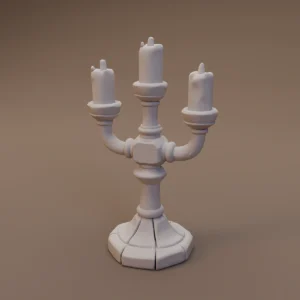 Three Candle Banquet Stand