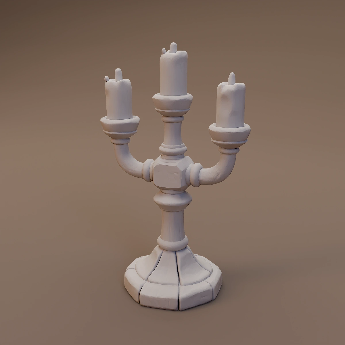 Three Candle Banquet Stand
