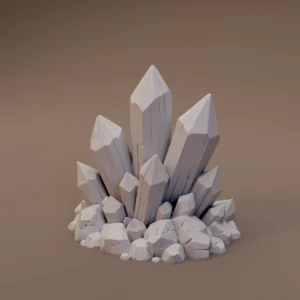 Large Mineral Crystal Cluster