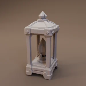 Crystal in Glass Display Case