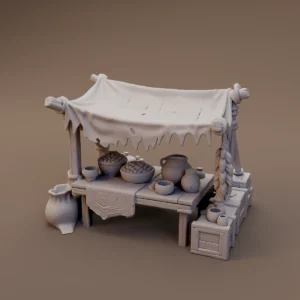 Pottery Market Stall
