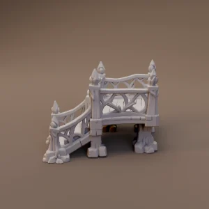 Raised Garden Platform with Steps
