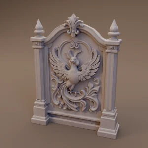 Bird Emblem Wall Panel