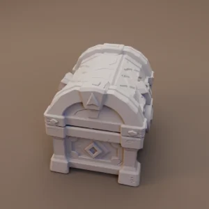 Rune Carved Domed Chest