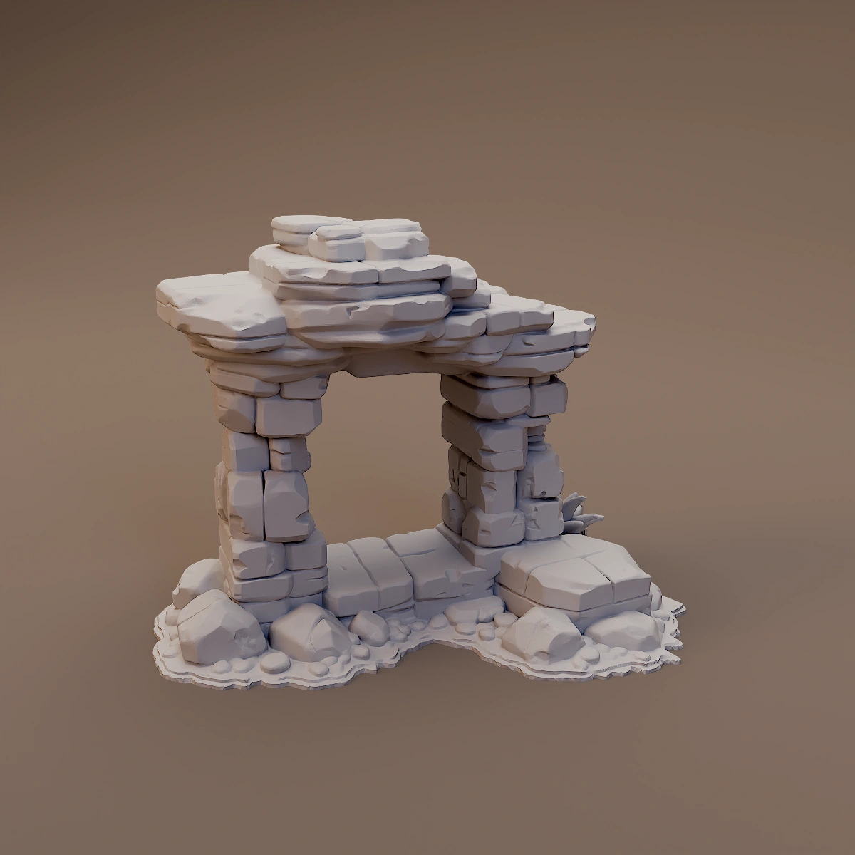 Stone Window Ruin