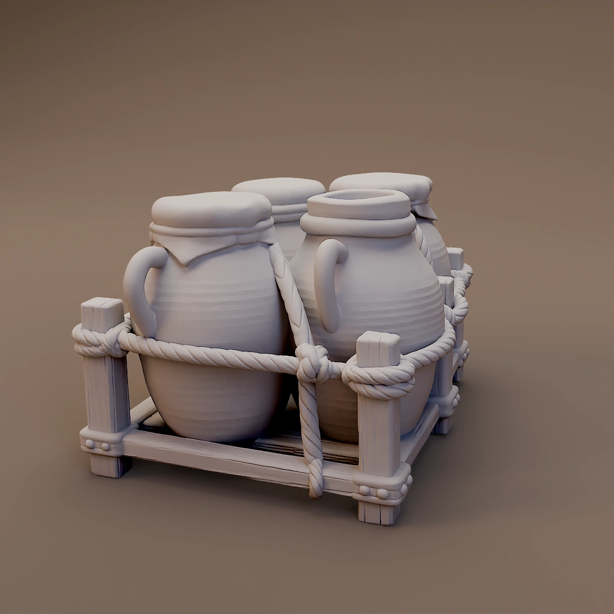 Pottery Cargo Crate