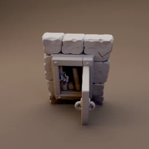 Stone Wall Cupboard