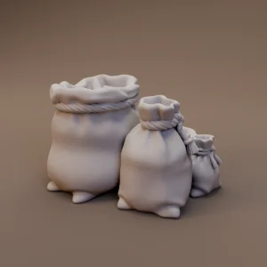 Large and Small Supply Sacks