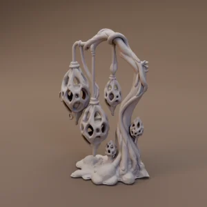 Skull Lantern Tree