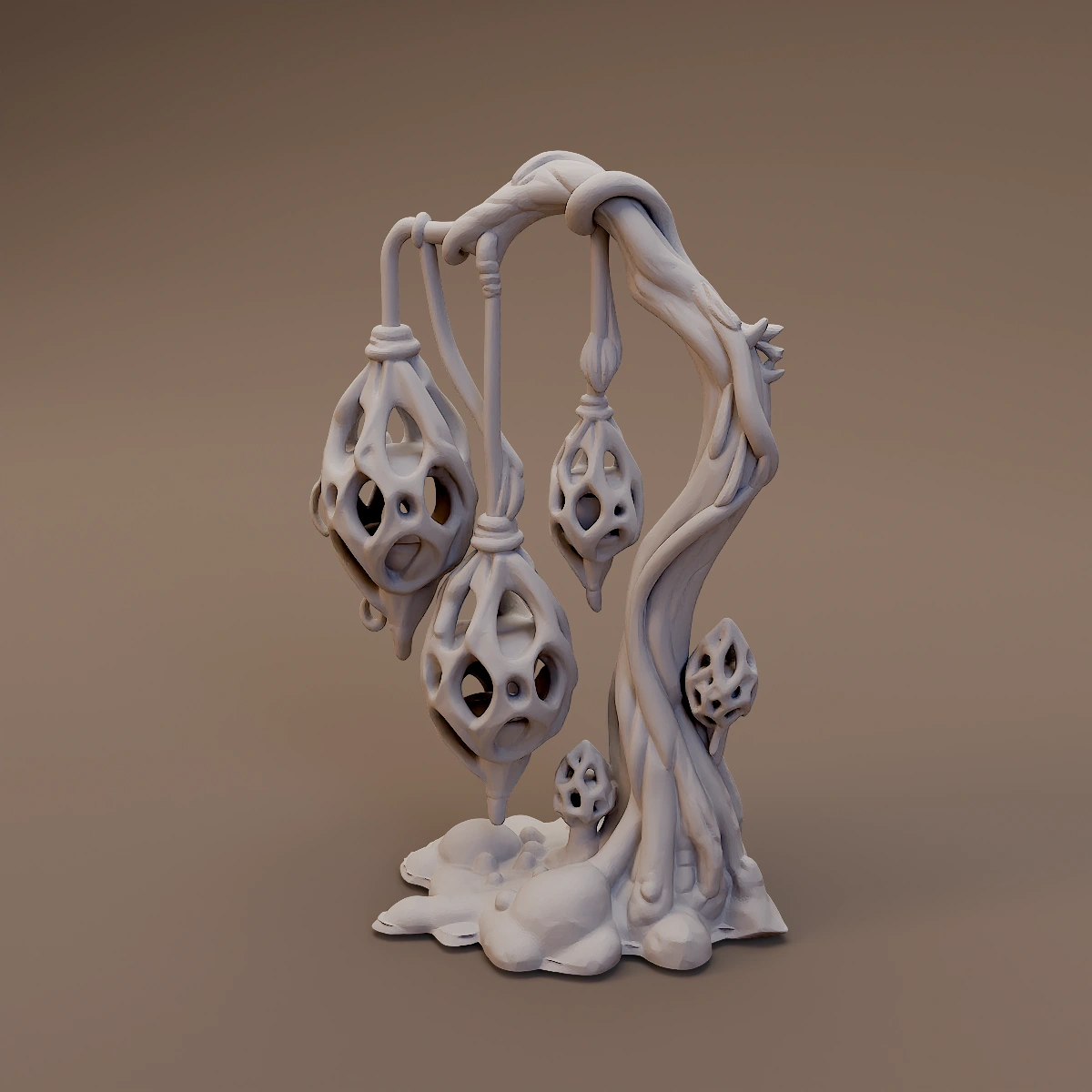 Skull Lantern Tree