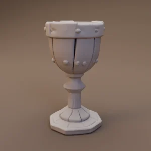 Wooden Wine Goblet