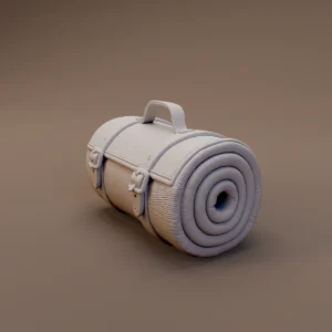 Rolled Travel Blanket