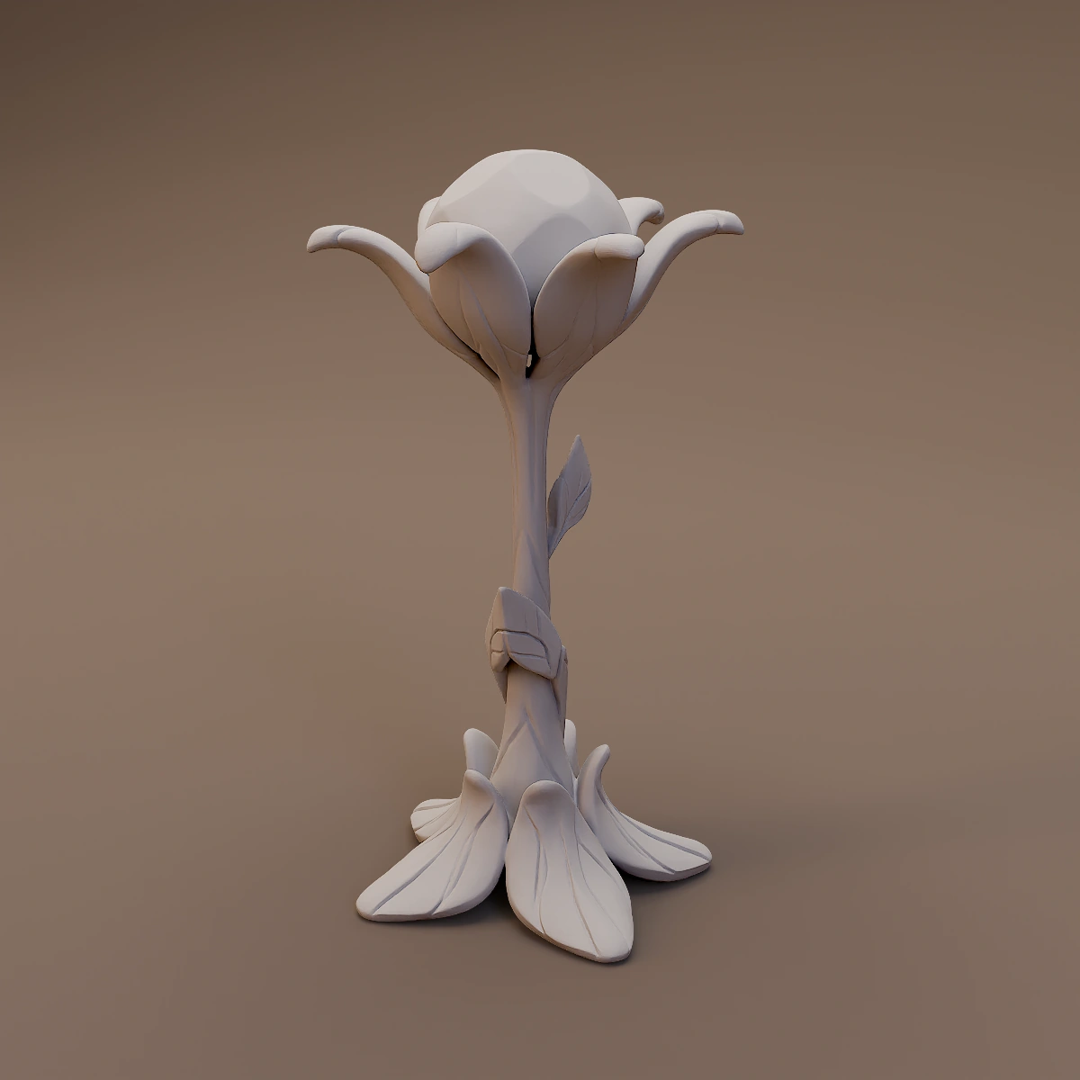 Flower Standing Lamp
