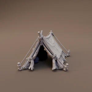 Small Ragged Camp Tent